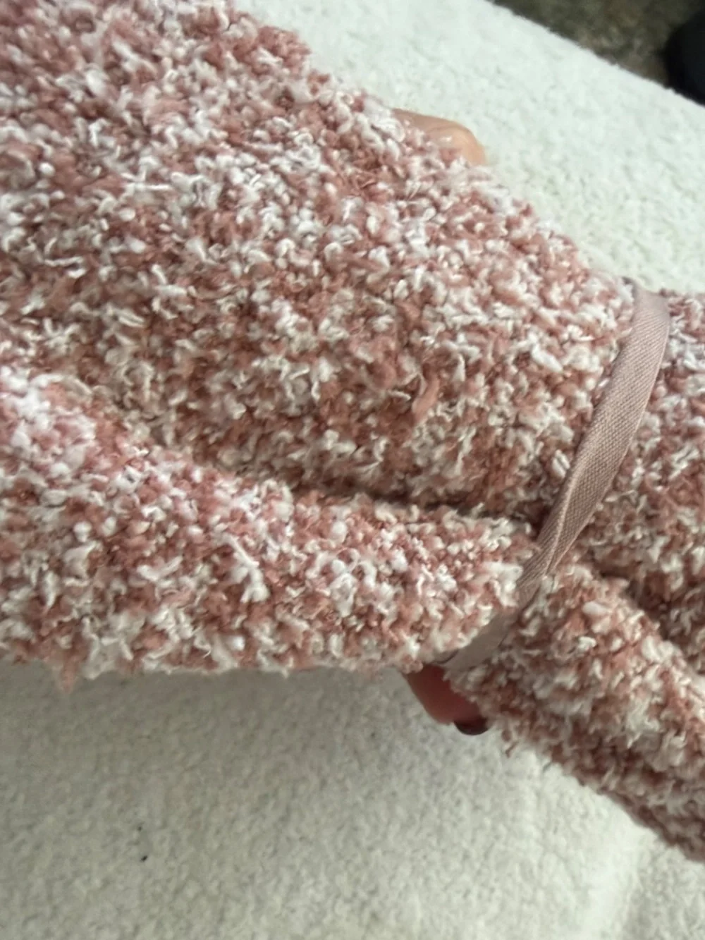 Barefoot Dreams Cozy Chic Heathered Socks Size S-M